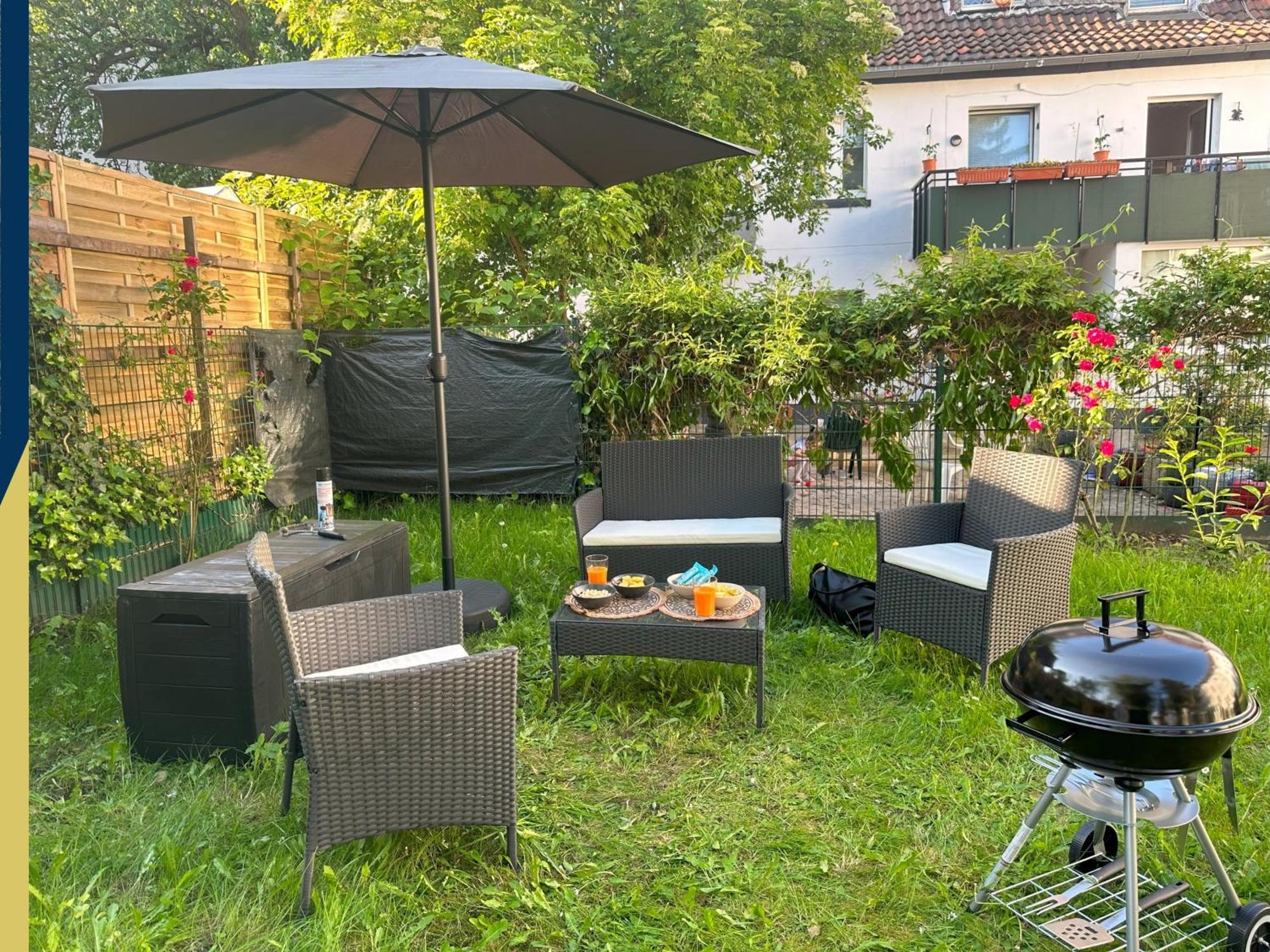 Cozy Apartment With Garden In Gelsenkirchen Zewnętrze zdjęcie